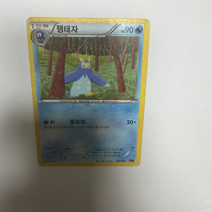 [BUNJANG] Pokemon Card (Taiga Fujii) / 팽태자 포켓몬카드
