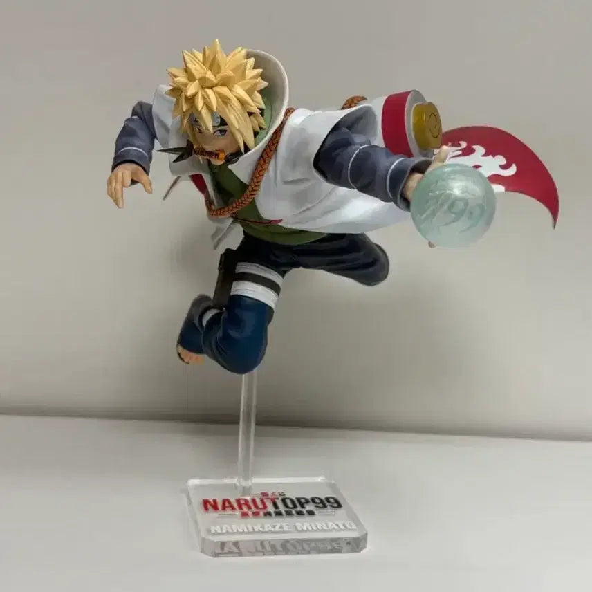 [BUNJANG] Ichiban Kuji NARUTOP 99 B Prize Minato Figure with Custom Base / 발판포함) 나루토 제일복권 NARUTOP 99 B상 미나토 피규어