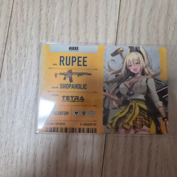 [BUNJANG] Niki Metallic Pass 1st Edition Luffy / 니케 메탈릭 패스 1탄 루피