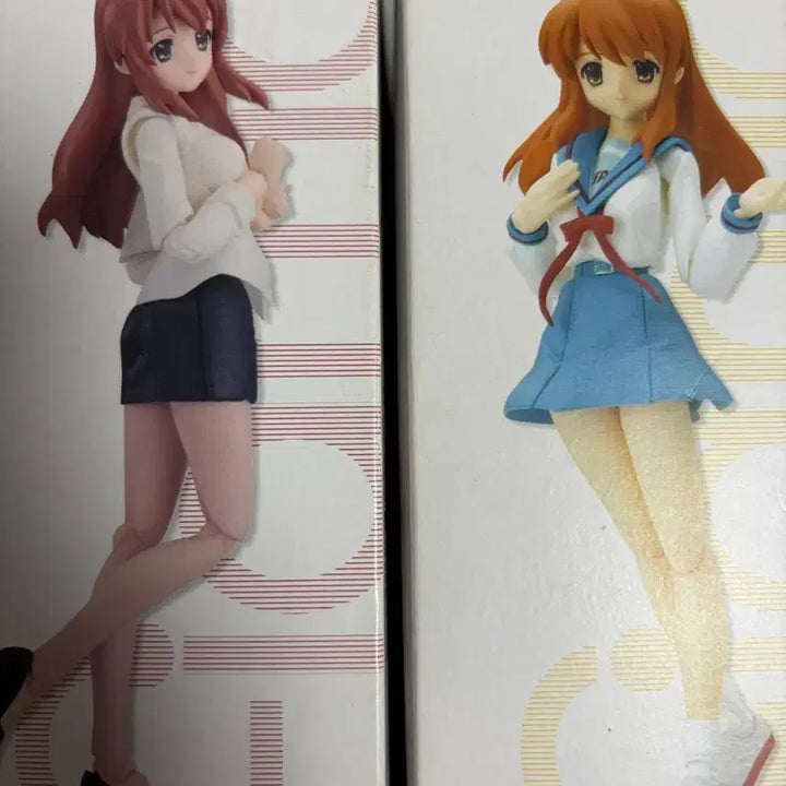 [BUNJANG] Suzumiya Haruhi Mikuru Figma Set / 스즈미야 하루미 미쿠루 피그마 세트