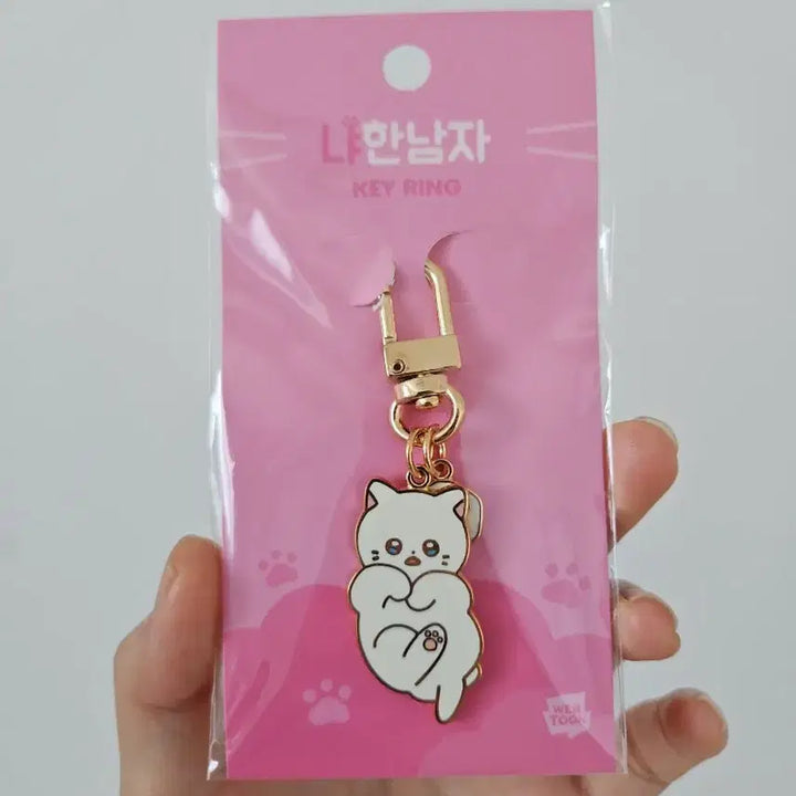 [BUNJANG] Nyahan Namja Choonbae Metal Keyring (Sealed) / (미개봉)냐한남자 춘배 메탈 키링