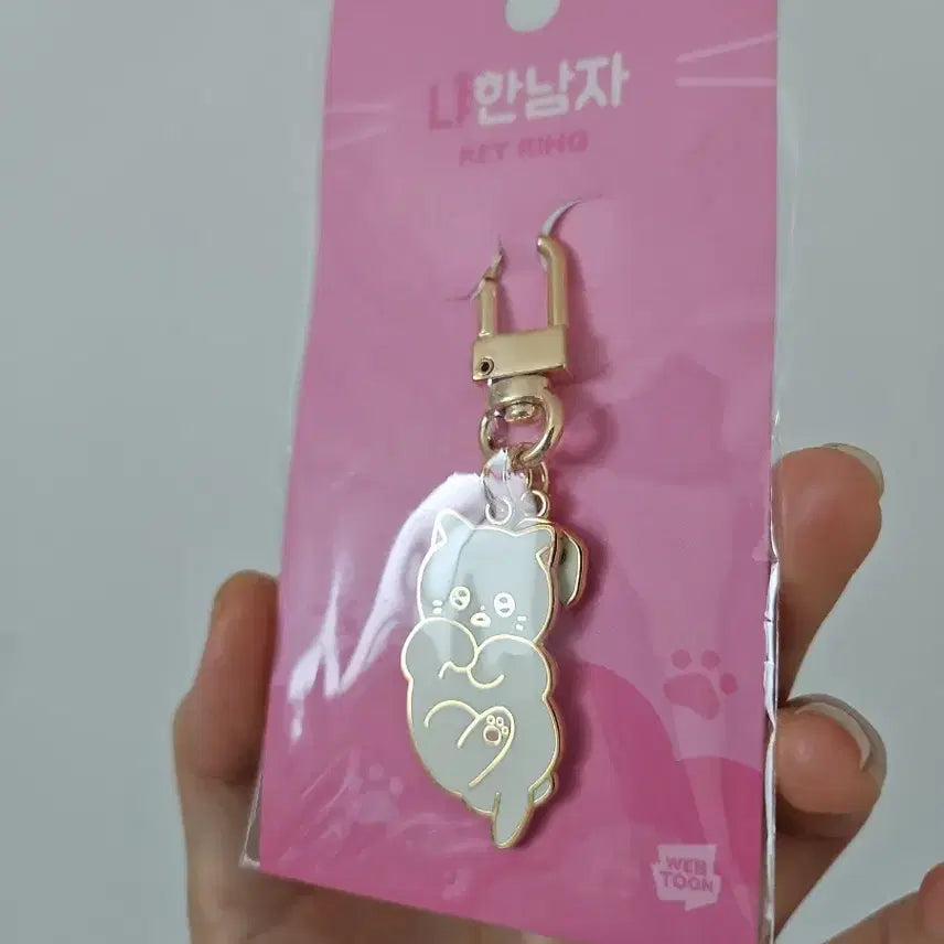 [BUNJANG] Nyahan Namja Choonbae Metal Keyring (Sealed) / (미개봉)냐한남자 춘배 메탈 키링