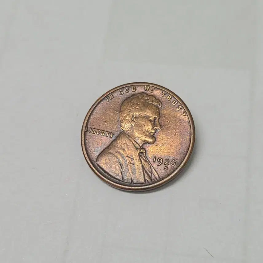 [BUNJANG] 1926 S Rare Lincoln Cent Coin / 1926년 S 매우 희귀 링컨페니