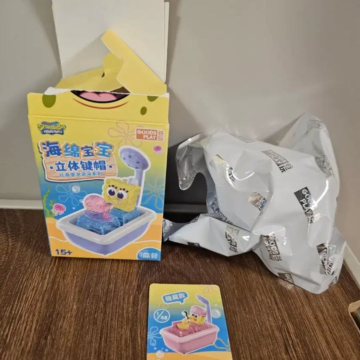 [BUNJANG] SpongeBob Sealed Keycap Hidden Edition / 비닐 미개봉) 스폰지밥  키캡 히든!! + 거북이 파츠 서비스
