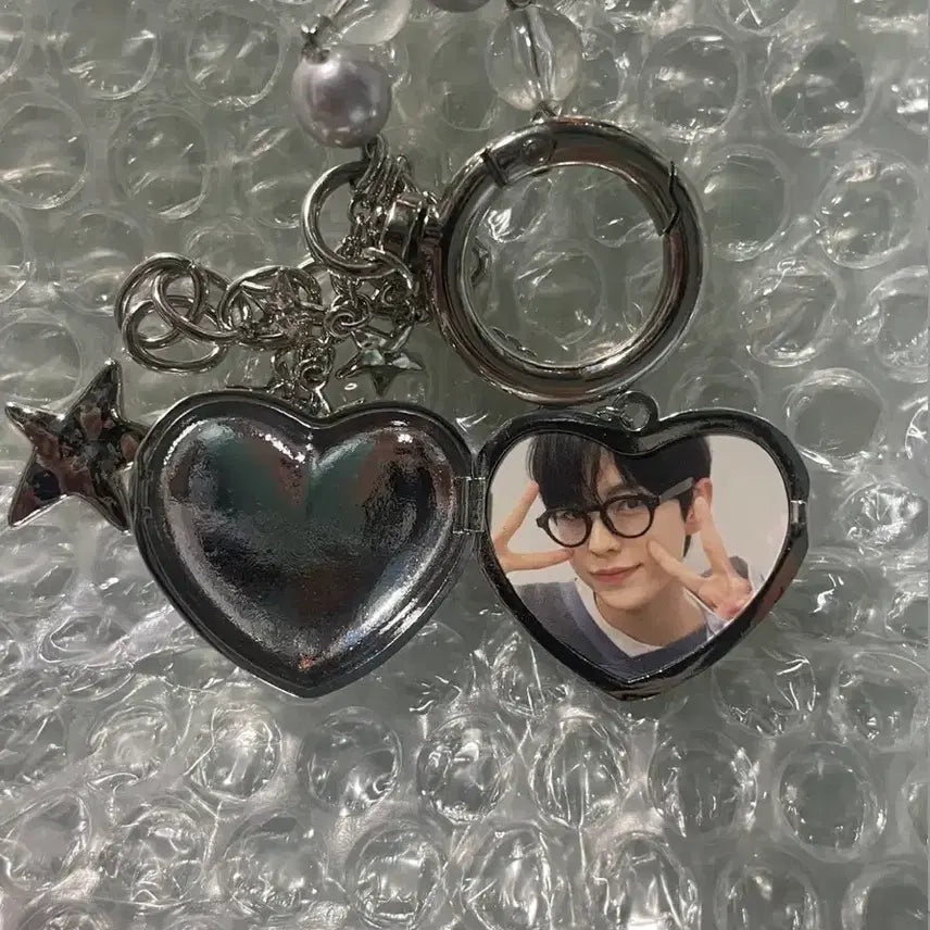 [BUNJANG] NCT WISH Yushi Heart Pendant Keychain / 엔시티위시 유우시 하트펜던트키링 양도