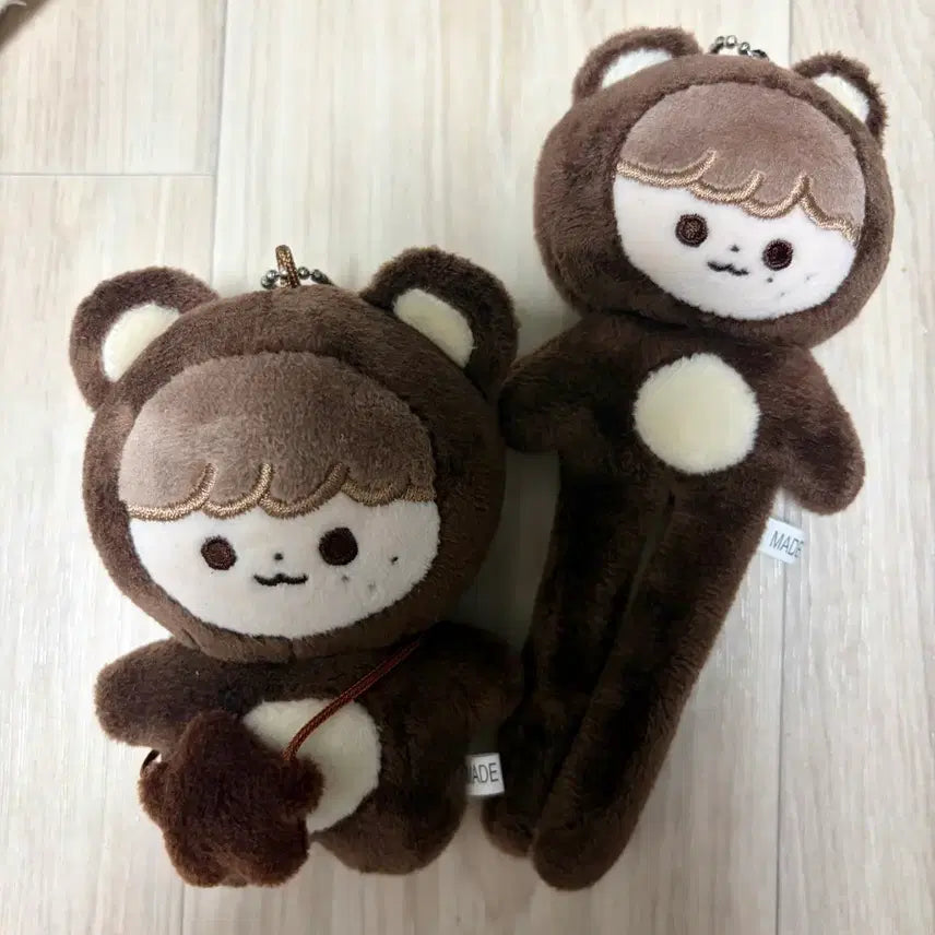 [BUNJANG] NCT Haechan Gomhyoki &amp; Longhyoki Plush Set / 엔시티 해찬 곰효기 롱효기 일괄판매