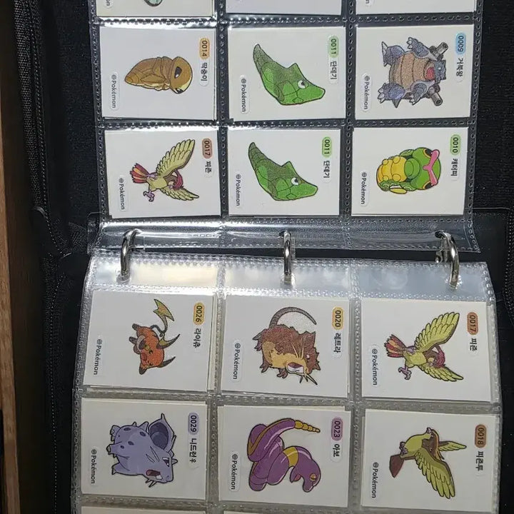 [BUNJANG] Pokemon Season 2 Seal Collection (87 Types + 18 Duplicates) / 시즌2 포켓몬 띠부씰 꼬부기소방대O 87종+중복18종