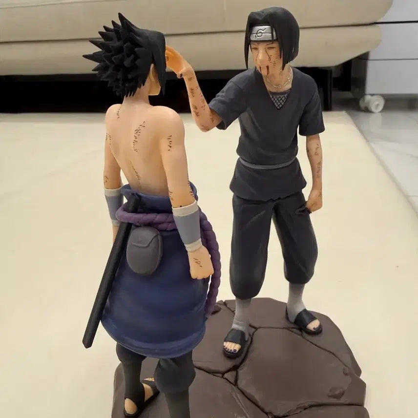 [BUNJANG] Ichiban Kuji Naruto Red Eyes Last One Itachi &amp; Sasuke Figure (Opened) / 제일복권 나루토 마음을비추는붉은눈동자 라스트원 이타치&amp;사스케 개봉 판매