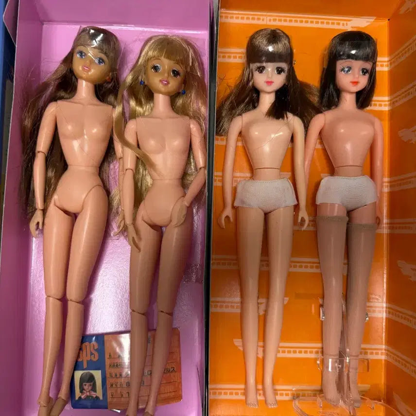 [BUNJANG] Takara Classic Jenny Doll Bundle Set / 고전제니 4체 일괄