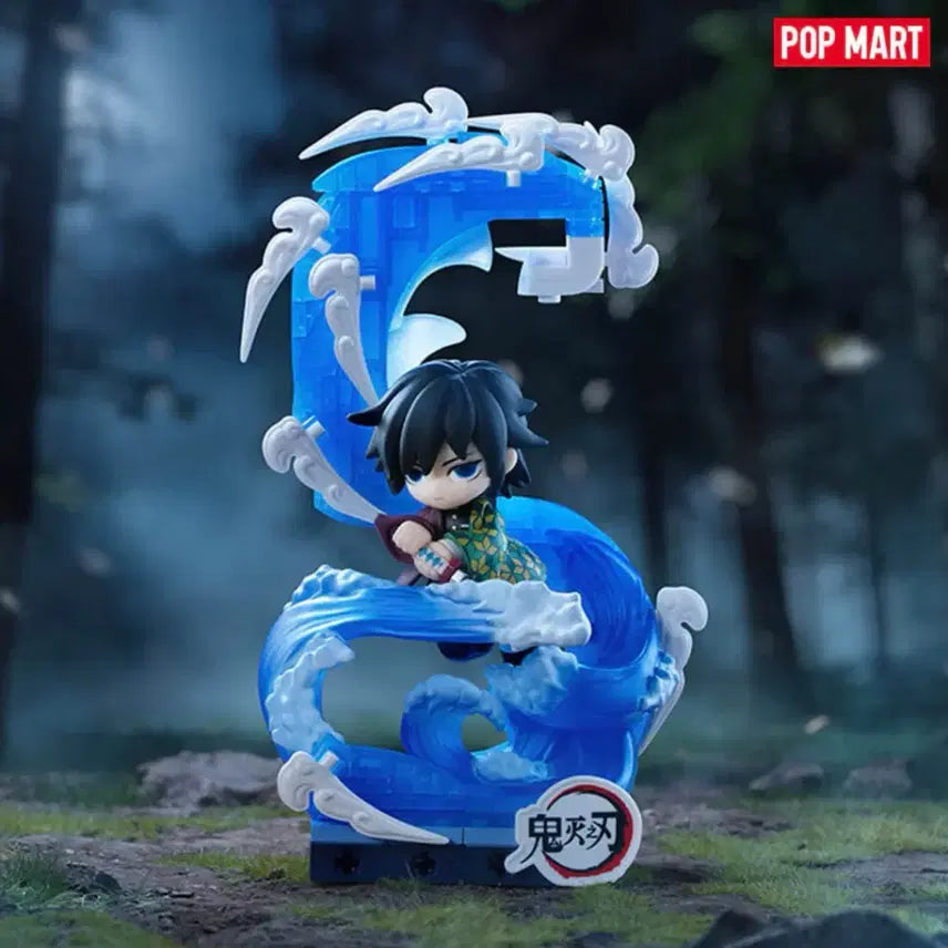 [BUNJANG] Pop Mart Demon Slayer: Kimetsu no Yaiba - The Hinokami Chronicles Series - Giyu Tomioka Block Figure / [정품]팝마트 귀멸의 칼날 입지편 시리즈 블록(기유)새상품