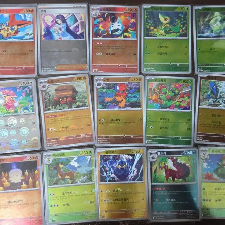 [BUNJANG] Pokemon Cards Monster Ball 43 Card Bundle / 포켓몬 카드 블화 몬볼 몬스터볼 43장
