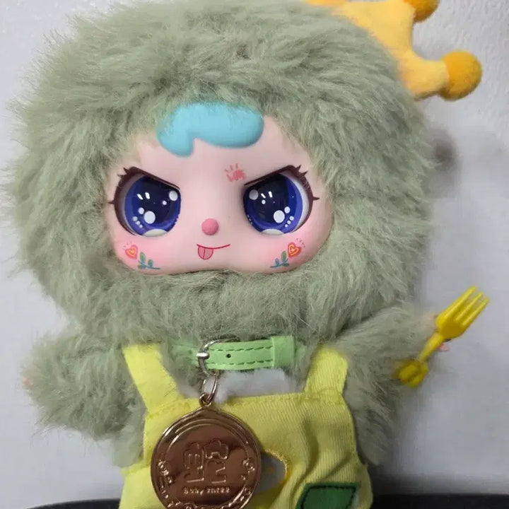 [BUNJANG] Babythree 100% Custom Doll with Fork and Necklace / 베이비쓰리 100% 커스텀