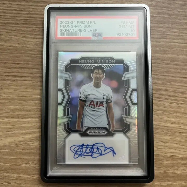[BUNJANG] Son Heung-min 2023-24 Panini Prizm Signature Silver Limited Edition Card (99 pcs) / 2023-24 파니니 프리즘 손흥민 시그니처 실버 99장 한정 카드