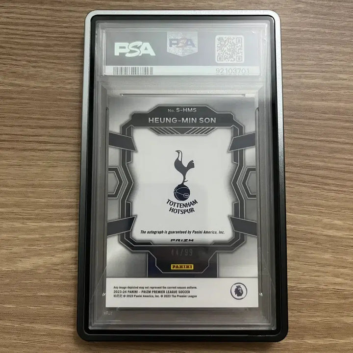 [BUNJANG] Son Heung-min 2023-24 Panini Prizm Signature Silver Limited Edition Card (99 pcs) / 2023-24 파니니 프리즘 손흥민 시그니처 실버 99장 한정 카드