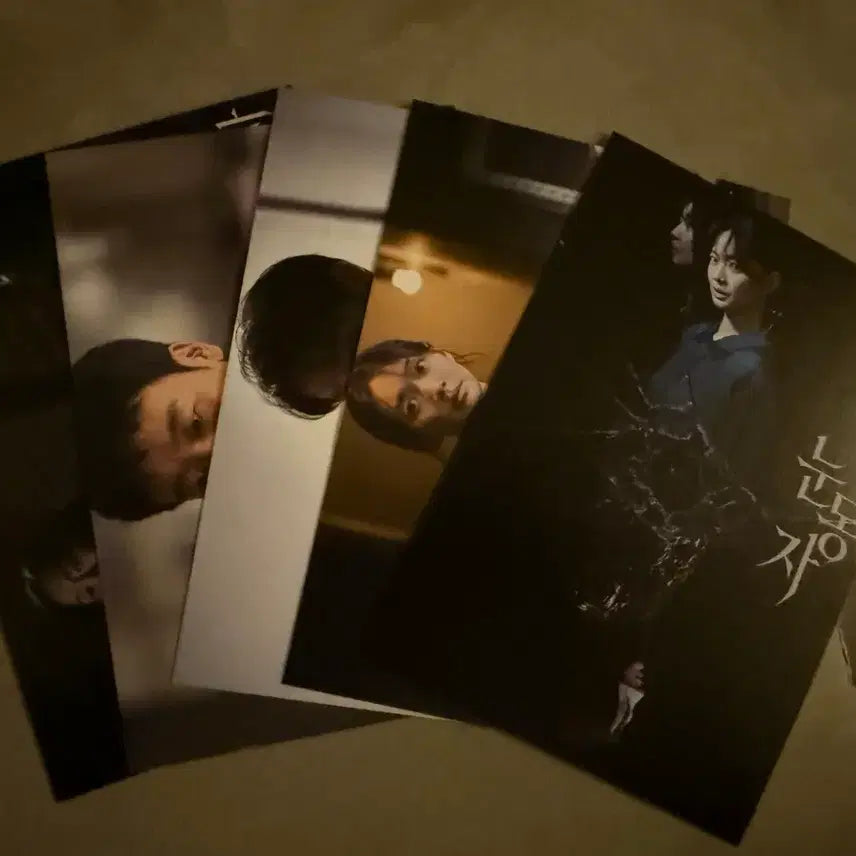 [BUNJANG] Shin Min-a Signed Postcard Set / 눈동자 무대인사 굿즈 사인엽서.싸인