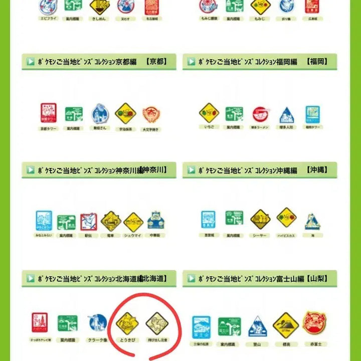 [BUNJANG] Pokemon Hokkaido Limited Edition Pikachu Badge / 포켓몬 홋카이도 포켓몬센터 한정 뱃지 피카츄