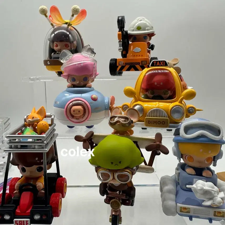 [BUNJANG] Pop Mart DIMOO Where Are You Going Series Figures Set / 팝마트 피규어 디무 어디 가니 시리즈
