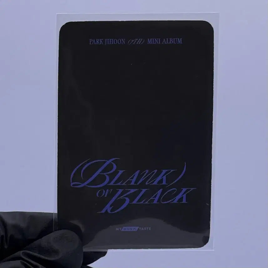 [BUNJANG] Park Jihoon My Music Taste POB Photocard / 박지훈 마이뮤직테이스트 포카 미공포 마뮤테