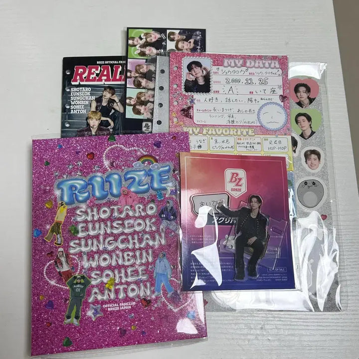 [BUNJANG] RIIZE BRIIZE Japan Fanclub Kit Wonbin Acrylic Stand / 라이즈 브리즈재팬 일본 팬클럽 키트 특전원빈