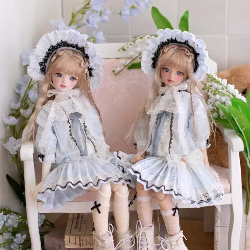 [BUNJANG] LinaShushu Lobelia White MSD Ball Jointed Doll / 구체관절인형 리나슈슈 로벨리아 미백