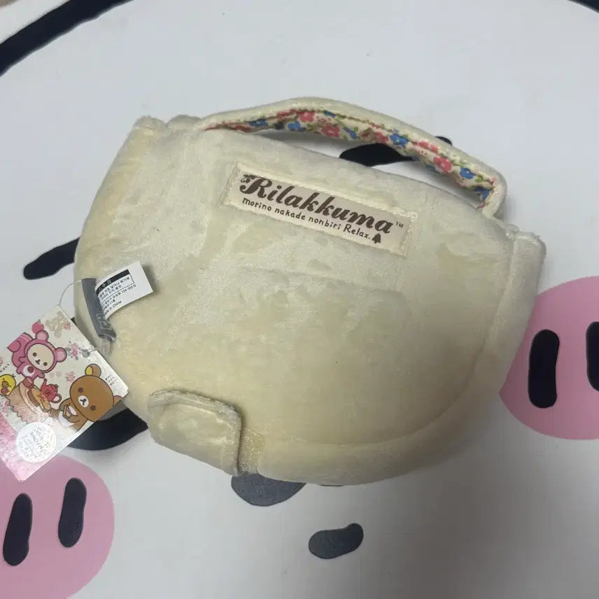 [BUNJANG] Korelakuma Face Plush Pouch / 코리락쿠마 고전문구 얼굴 인형 파우치(리락쿠마 고전 굿즈 코구마 산엑스 서브컬쳐 오네 히메 갸루)