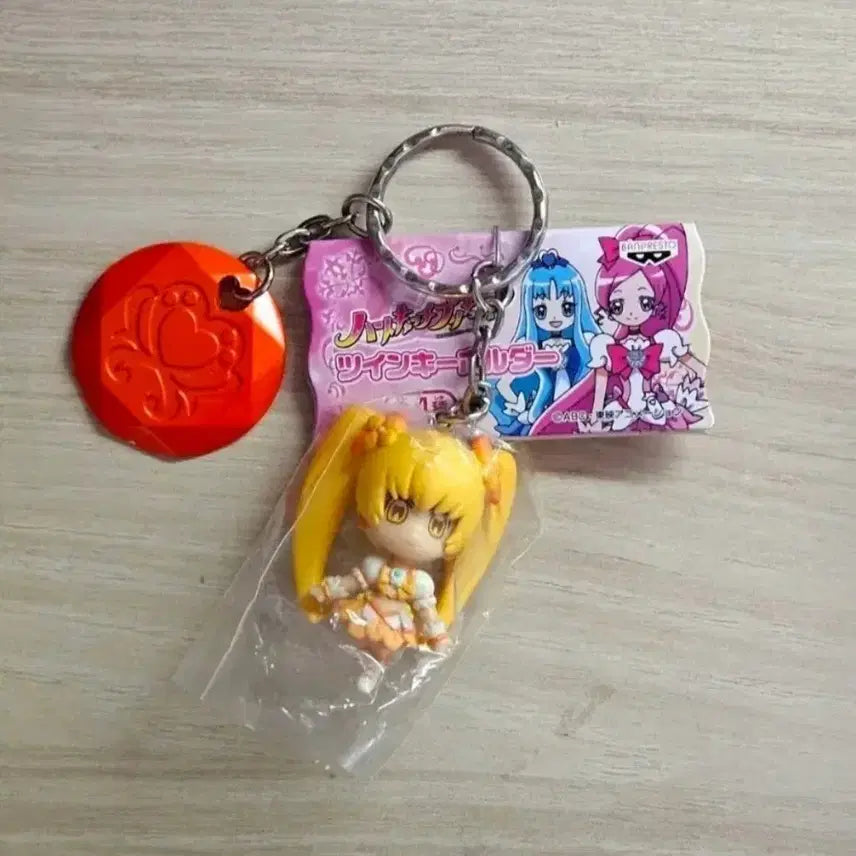 [BUNJANG] Heartcatch Precure Cure Sunshine Classic Keychain Gacha / 하트캐치 프리큐어 큐어 선샤인 고전 키링 가챠 미소녀 피규어