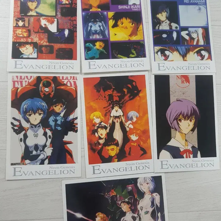 [BUNJANG] Evangelion Classic Manga Postcards Set / 에반게리온 고전 만화 사진 엽서 18장 일괄