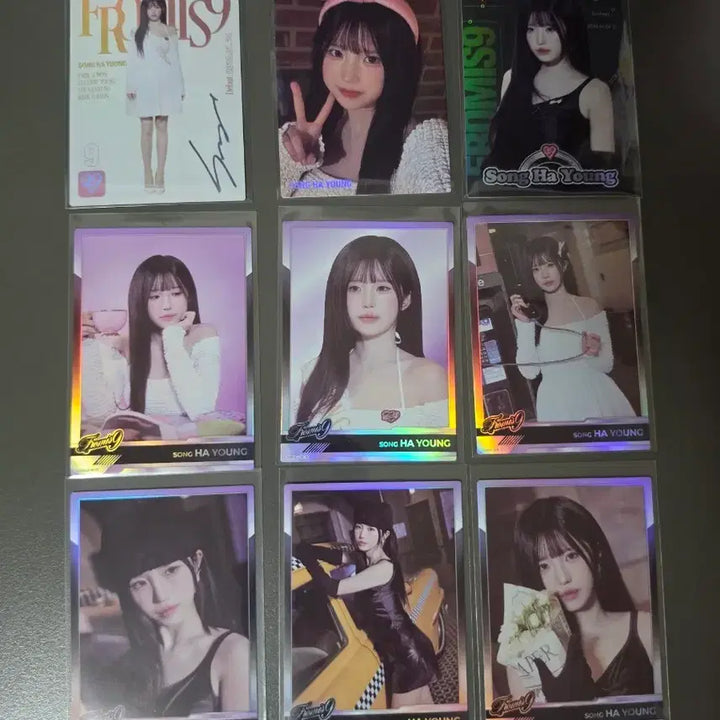 [BUNJANG] fromis_9 Song Hayoung Rare Photocard 9-Set / 프로미스나인 테레카 송하영 레어 9종세트