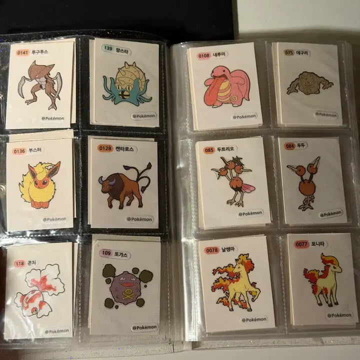 [BUNJANG] Pokemon Stickers Bundle Set (107 pcs) / 고전 포켓몬 띠부씰 107개 일괄 판매