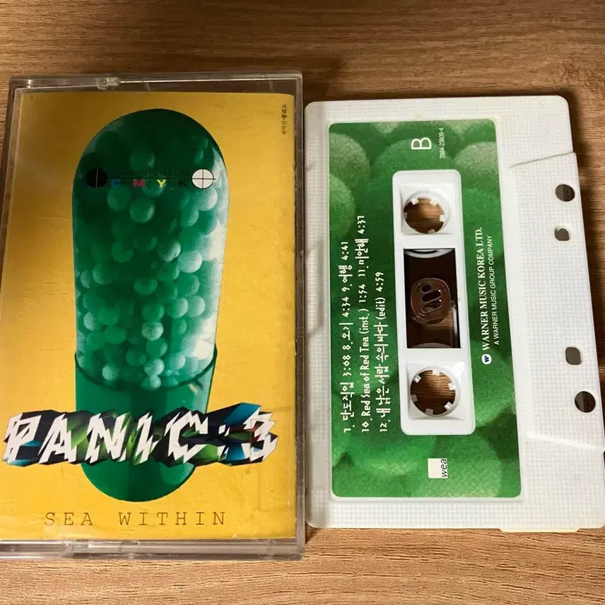 [BUNJANG] PANIC SEA WITHIN Cassette Tape / 패닉 PANIC:3 SEA WITHIN 카세트 테이프
