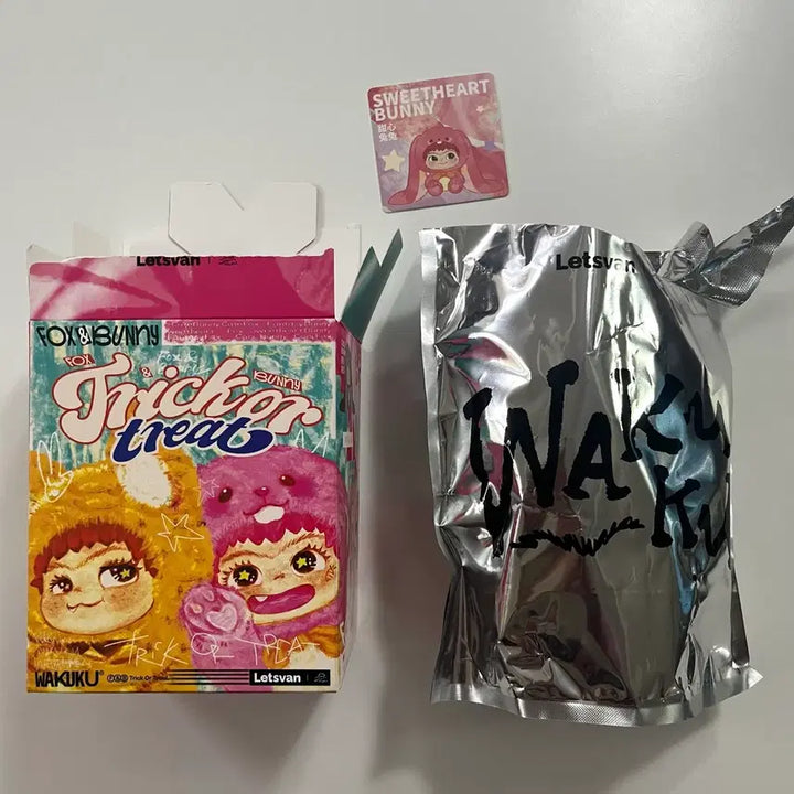 [BUNJANG] Top Toy Wakuku Fox Bunny Keyring / [당일발송] 탑토이 와쿠쿠 폭스 버니 키링 새상품 (쌍궤 우서흔 착용)