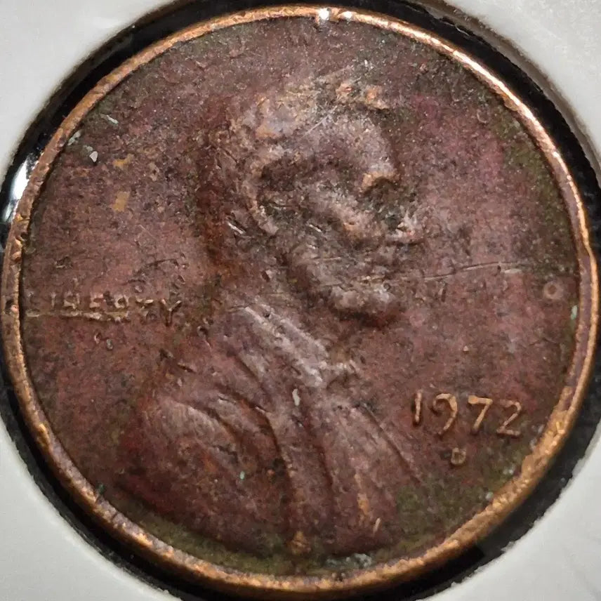 [BUNJANG] 1972 Lincoln Cent Vintage Coin / 1972 년 P링컨 센트. 빈티지 주화