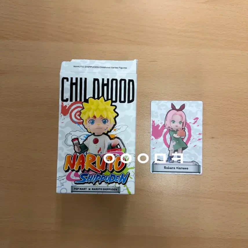 [BUNJANG] Pop Mart Naruto Childhood Sakura Figure (Sealed) / 나루토 팝마트 유년기 피규어 사쿠라 미개봉