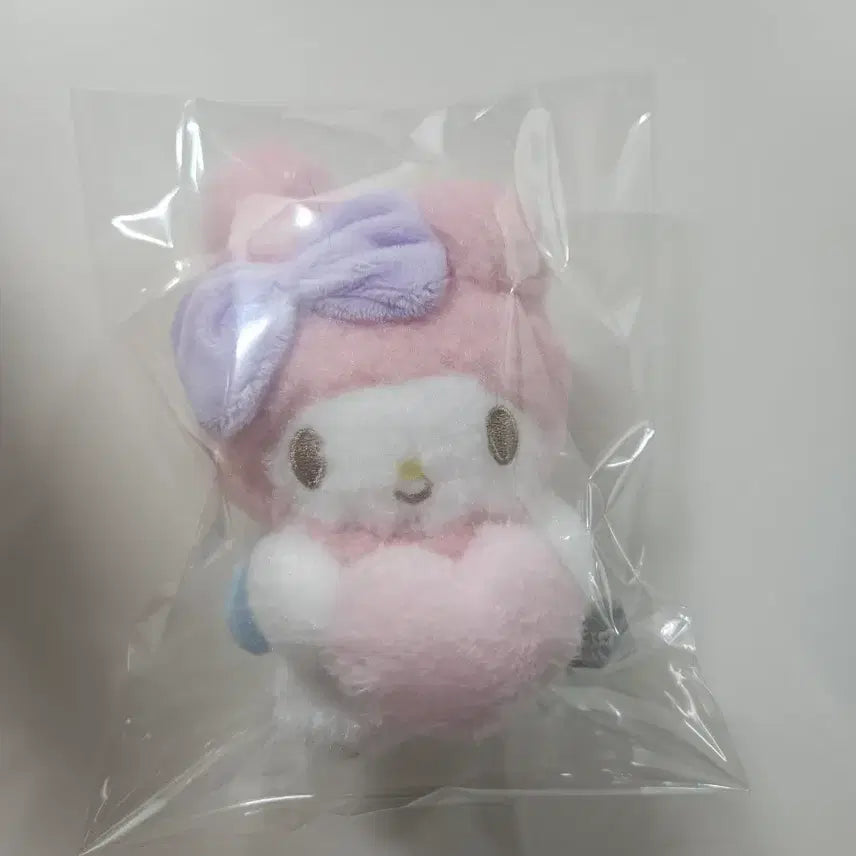 [BUNJANG] Sanrio My Melody Plush Pink Heart / 산리오 마이멜로디 인형 핑크 하트