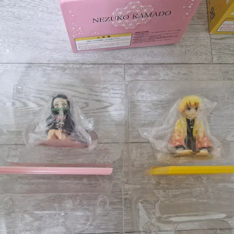 [BUNJANG] G.E.M. Demon Slayer Nezuko/Zenitsu Figure Set / G.E.M. 피규어 귀멸의 칼날 네즈코/젠이츠