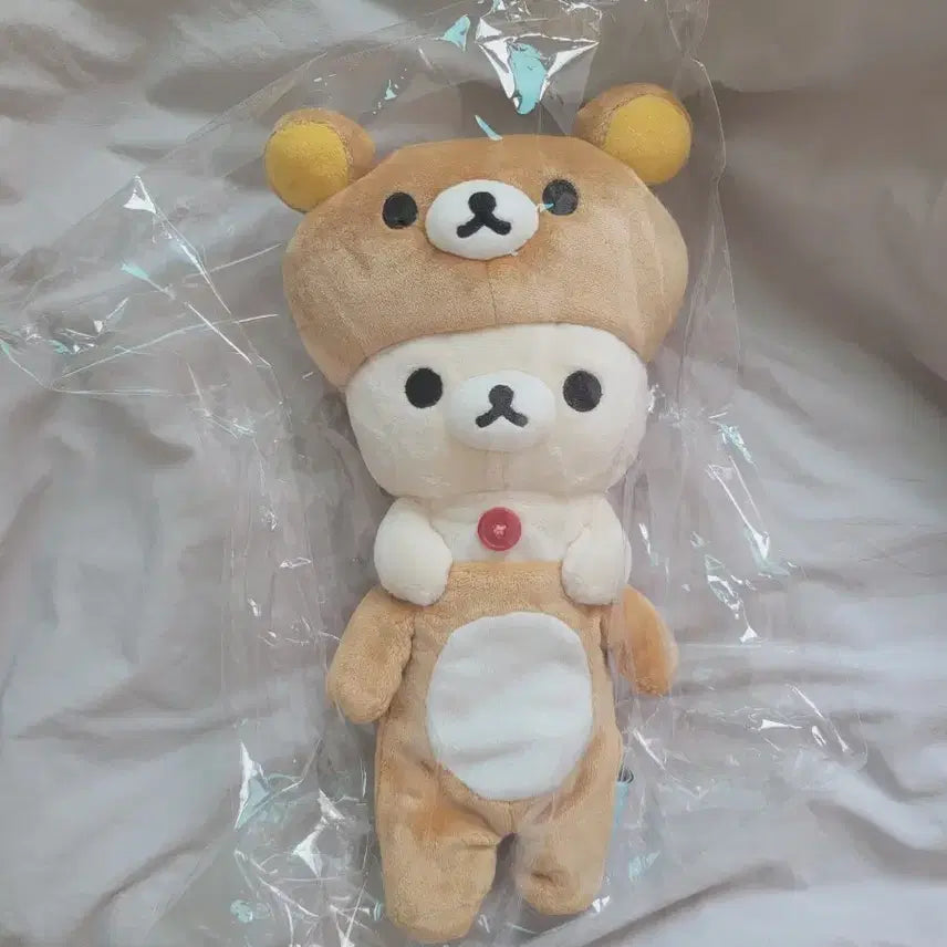 [BUNJANG] Vintage Rilakkuma Outfit Korilakkuma Doll / 고전 리락쿠마 옷입은 코리락쿠마 인형