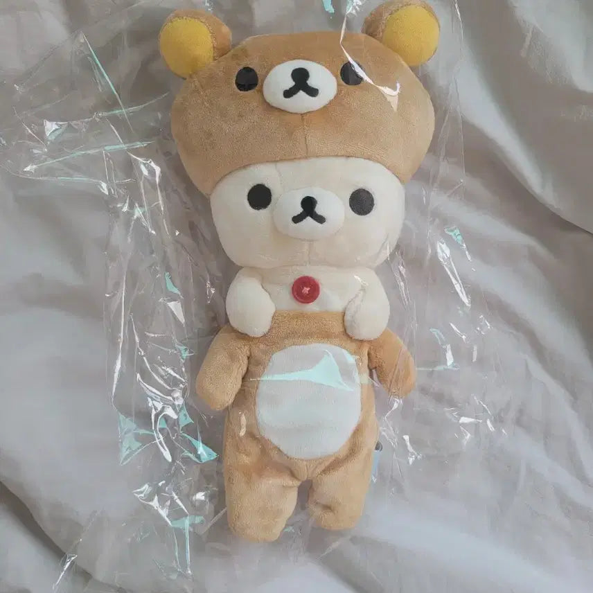 [BUNJANG] Vintage Rilakkuma Outfit Korilakkuma Doll / 고전 리락쿠마 옷입은 코리락쿠마 인형