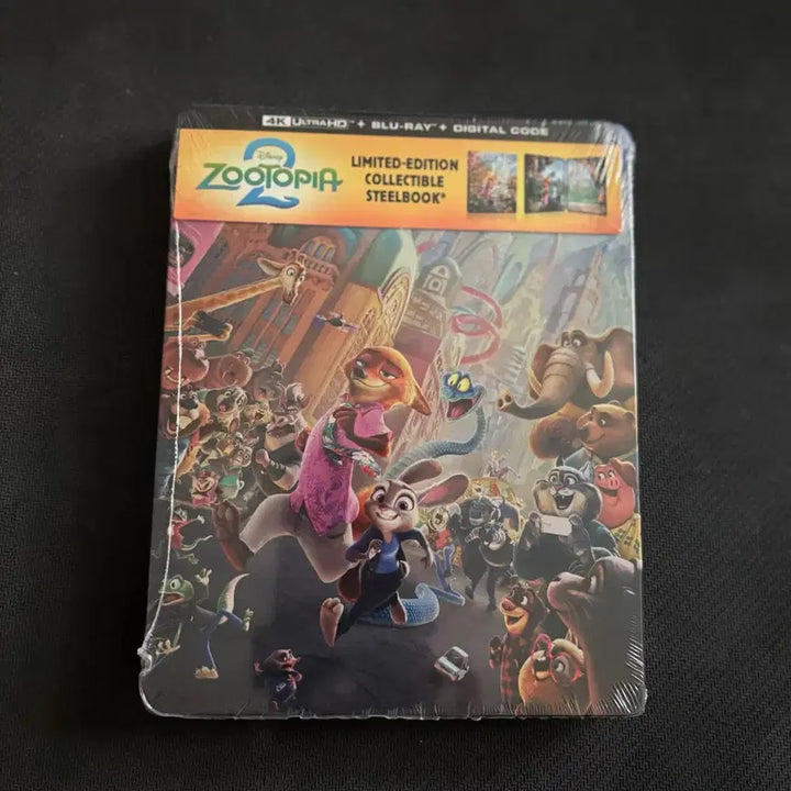 [BUNJANG] Zootopia 2 Steelbook Blu-ray (Unsealed) / 블루레이  주토피아 2 스틸북 미개봉