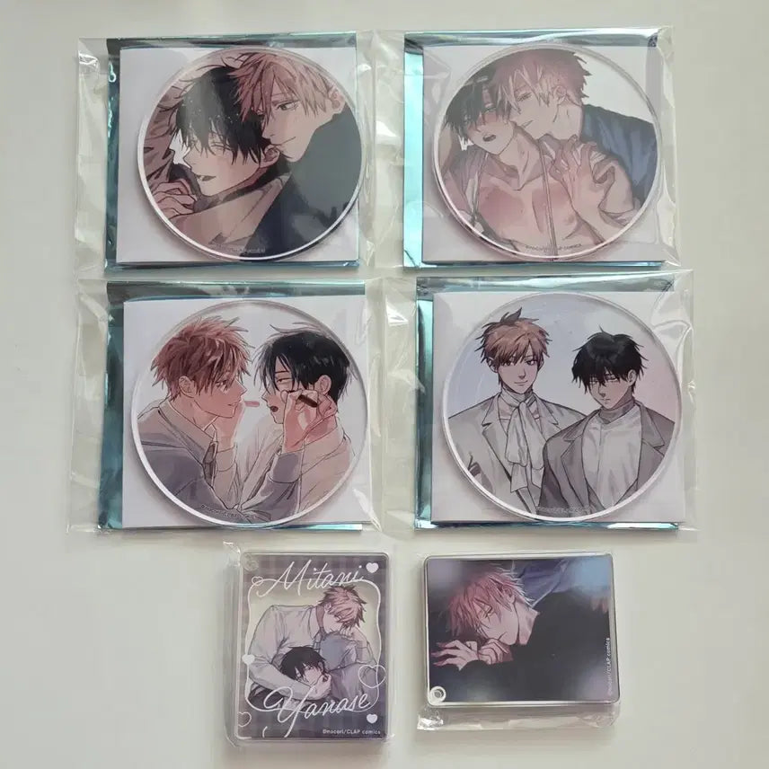 [BUNJANG] Nocori BL "My Ideal Master" Acrylic Coaster &amp; Colotta Set / BL 노코리 nocori 훈남동료는이상적주인님 아크릴 애니메이트 그라떼