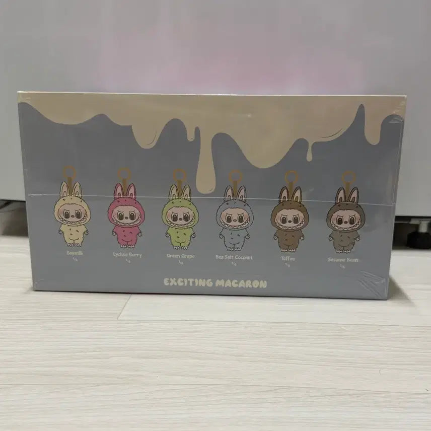 [BUNJANG] Pop Mart Labubu 1st Gen Macaron Keychain Full Box (6 pcs, Sealed) / 오늘만-팝마트 라부부 1세대 마카롱 키링 풀박스 6개 (미개봉)