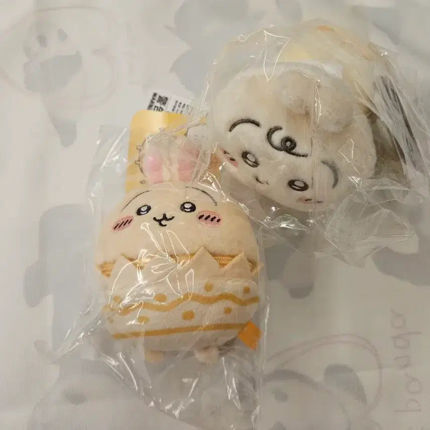[BUNJANG] Easter Usagi Mascot &amp; Baby Usagi Plush Set / 부활절 우사기 마스코트, 베이비 우사기 누이 일괄 판매