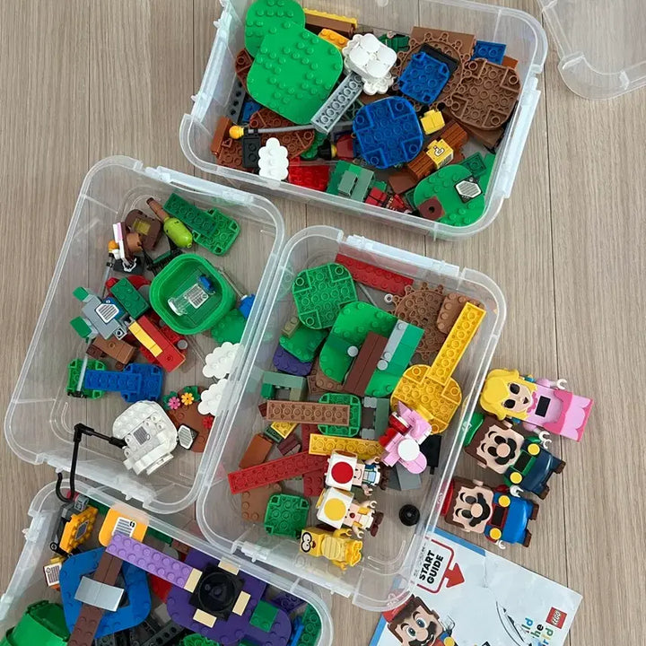 [BUNJANG] LEGO Super Mario Mario, Luigi, Peach 3 Figure Set / 레고 슈퍼마리오 마리오 루이지 피치 3종 피규어 세트