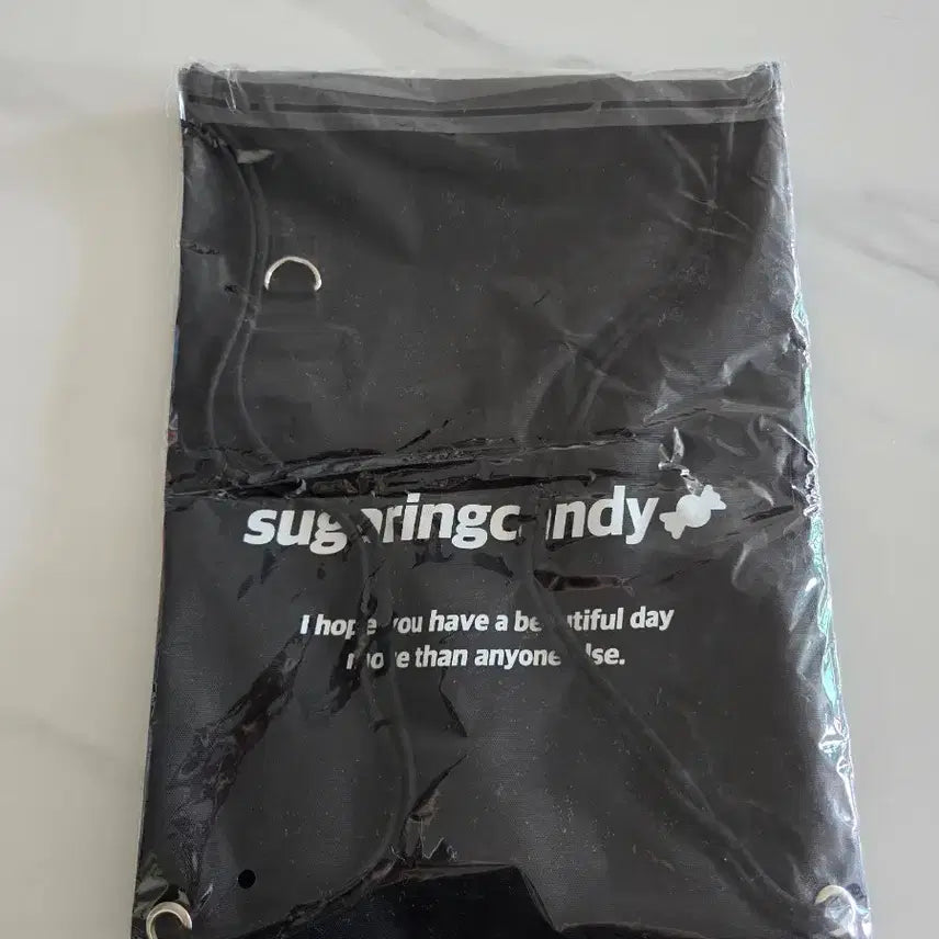 [BUNJANG] NCT 127 Jungwoo "Schukaring Candy" Gym Bag Black / 정우 짐색
