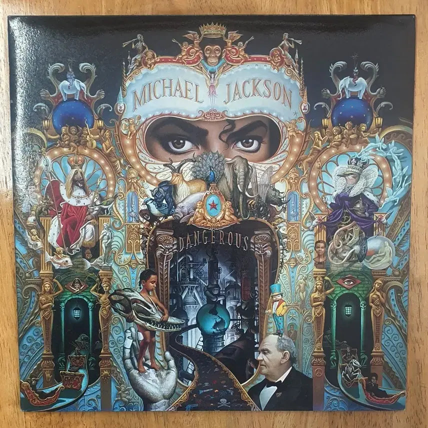 [BUNJANG] Michael Jackson "Dangerous" 1991 2LP Vinyl Record / 마이클잭슨덴져려스 1991.2LP