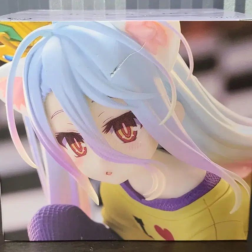 [BUNJANG] Taito No Game No Life Shiro T-shirt ver. Figure / 타이토 데스크톱 큐트 노게임 노라이프 시로