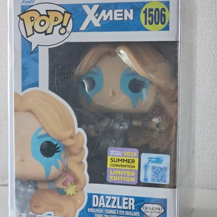 [BUNJANG] Funko Pop X-Men Dazzler Summer Convention Limited Edition with Clear Display Case / 펀코팝 엑스맨 대즐러 여름 컨벤션 한정판 +투명 보관케이스 X-MEN