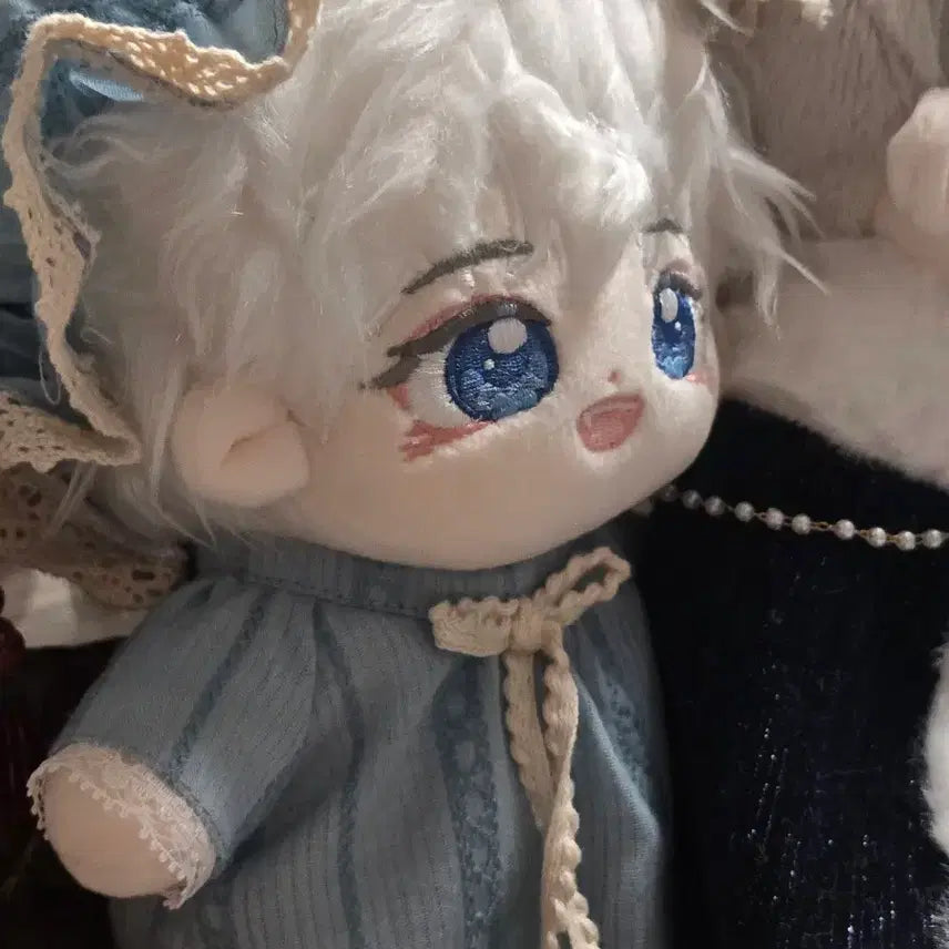 [BUNJANG] Jujutsu Kaisen Custom 20cm Satoru Gojo Plush Doll with Outfit Bundle Set / 주술회전 속성 솜인형 20cm 고죠사토루+옷포함 일괄
