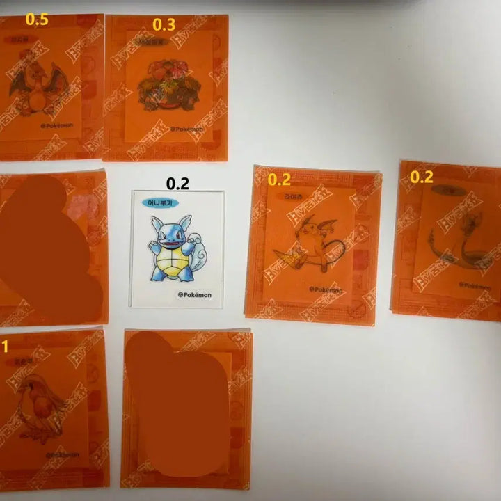 [BUNJANG] Pokemon 30th Anniversary Artwork Sticker / 포켓몬 30주년 아트웍 띠부씰 판매합니다!