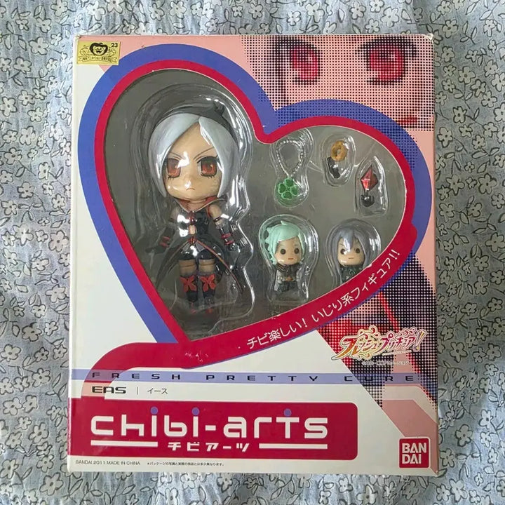 [BUNJANG] Fresh Pretty Cure! Innocent (Isu) Chibi-Arts &amp; Cure Peach Q Posket Figure / (레어,급처)프레시 후레쉬 프리큐어 이스 치비아츠+큐포스켓 피치 피규어