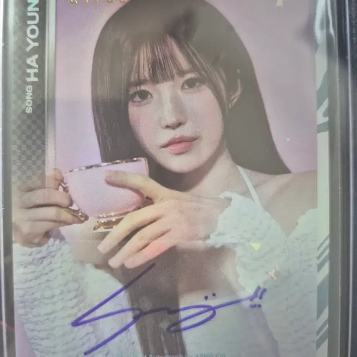 [BUNJANG] fromis_9 Song Hayoung 33 Limited Autograph Card / 테레카 송하영 33한정 오토카드